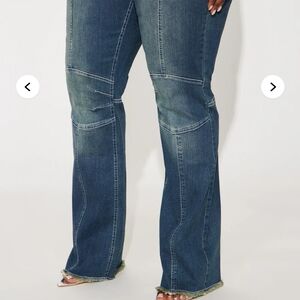 One Of Those Moments Moto Stretch Boot Cut Jeans